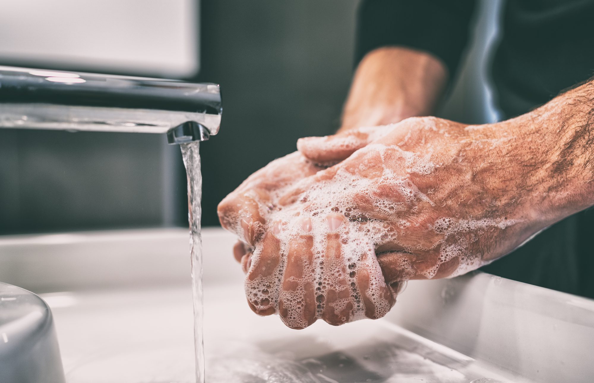 Human Hand Washing